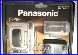 PANASONIC RN-505 Microcassette Voice Recorder Silver Vintage Retro New In Box