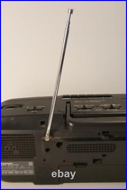 PANASONIC RX-FT530 Vintage Stereo AM/FM Radio Dual Cassette Recorder Boombox