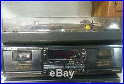 PIONEER VINTAGE STEREO RECEIVER RECORD PLAYER Double cassette deck vsx-d703s