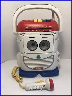 PLAYSKOOL Mr Mike PS 468 VINTAGE Cassette Player Recorder Voice Mic TOY STORY