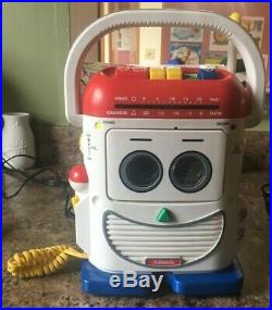 PLAYSKOOL Mr Mike PS 468 VINTAGE Cassette Player TOY STORY Recorder Voice Mic