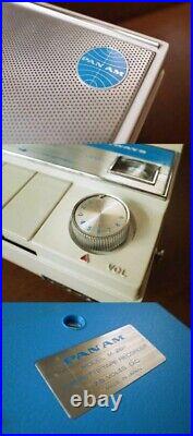 PanAm AIR 1960s in-house cassette tape recorder vintages