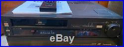 Panasonic AG-1950 Vintage Video Cassette Recorder VCR VHS Player with remote JAPAN