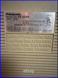 Panasonic BoomBox RX-5090 AM/FM Radio Cassette Player Stranger Things WORKS READ