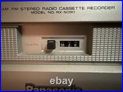 Panasonic BoomBox RX-5090 AM/FM Radio Cassette Player Stranger Things WORKS READ