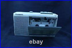 Panasonic RQ-341 Personal Cassette Tape Recorder/Player Silver Vintage, Working