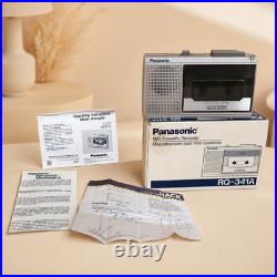 Panasonic RQ-341A Rare Vintage NOS Portable Cassette Recorder Japan 85s Warranty