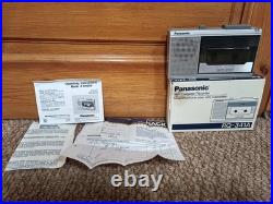 Panasonic RQ-341A Rare Vintage NOS Portable Cassette Recorder Japan 85s Warranty