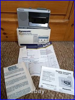 Panasonic RQ-341A Rare Vintage NOS Portable Cassette Recorder Japan 85s Warranty