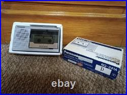 Panasonic RQ-341A Rare Vintage NOS Portable Cassette Recorder Japan 85s Warranty