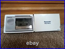 Panasonic RQ-341A Rare Vintage NOS Portable Cassette Recorder Japan 85s Warranty
