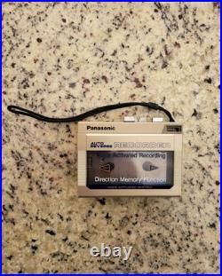 Panasonic RQ 383 Voice Activated Cassette Recorder Rare fully tested! Vintage Panasonic RQ 383 Voice Activated Cassette Recorder Rare fully tested! Vintage