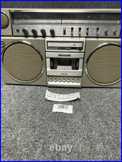 Panasonic RX-5150 Boombox AM/FM Radio Cassette Recorder Silver Vintage Panasonic RX-5150 Boombox AM/FM Radio Cassette Recorder Silver Vintage