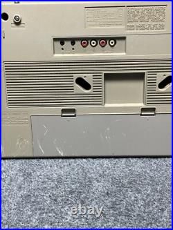 Panasonic RX-5150 Boombox AM/FM Radio Cassette Recorder Silver Vintage Panasonic RX-5150 Boombox AM/FM Radio Cassette Recorder Silver Vintage