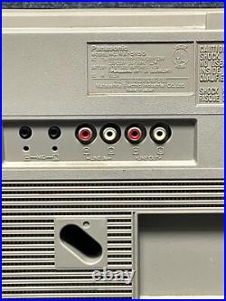 Panasonic RX-5150 Boombox AM/FM Radio Cassette Recorder Silver Vintage Panasonic RX-5150 Boombox AM/FM Radio Cassette Recorder Silver Vintage
