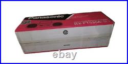 Panasonic RX-FT530A AM/FM Stereo Radio Dual Cassette Recorder Sealed Vintage Panasonic RX-FT530A AM/FM Stereo Radio Dual Cassette Recorder Sealed Vintage