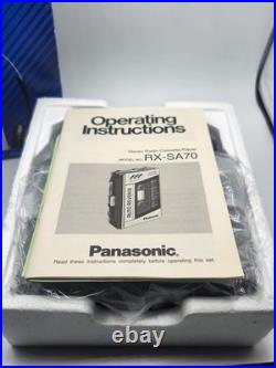 Panasonic RX-SA70 Brand New Vintage AM/FM Radio Cassette Player Panasonic RX-SA70 Brand New Vintage AM/FM Radio Cassette Player