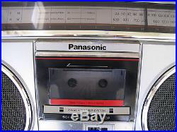 Panasonic Rx-4975 Am-fm Stereo Radio Cassette Recorder Boombox Japan Vintage