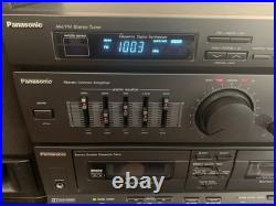 Panasonic SA-H90 Vintage Cassette Receiver Stereo (Impeccable Condition) Tested