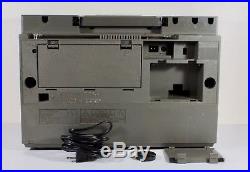 Panasonic SG-J500 Vintage Audiophile Portable Cassette AM FM Record Player READ