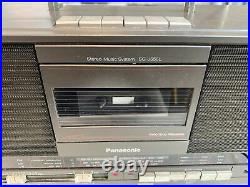 Panasonic SG-J555L Vintage Retro Boombox Stereo Music Radio Cassette Hifi Record