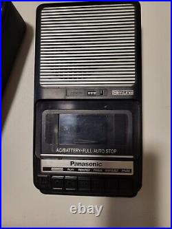 Panasonic SlimLine TAPE RECORDER PLAYER RQ-2102 Battery Vintage Cassette Player