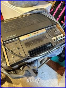 Panasonic Video Cassette NV-2110M U-Matic Professional Recorder Vintage Wooden