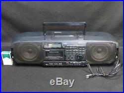 Panasonic Vintage Boombox RX-DS30 radio cassette recorder CD free shipping