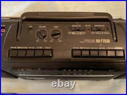 Panasonic Vintage Stereo Radio Cassette PlayerRX-FT5302 Deck Works Great