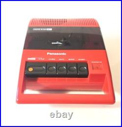 Panasonic Vintage Tape Recorder Red M Rq-44a In Working Condition, Clean & Shin