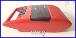 Panasonic Vintage Tape Recorder Red M Rq-44a In Working Condition, Clean & Shin