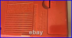 Panasonic Vintage Tape Recorder Red M Rq-44a In Working Condition, Clean & Shin