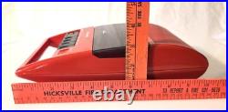 Panasonic Vintage Tape Recorder Red M Rq-44a In Working Condition, Clean & Shin
