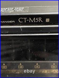 Pioneer CT-M5R Vintage 6 Cassette Tape Deck Player Changer Recorder Japan WORKS