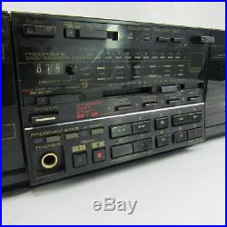 Pioneer Dual Cassette Player Recorder Stereo Home Audio CT-1380WR Vintage