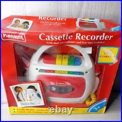 Playskool Cassette Recorder 1995 New In Opened Box Rare Retro Vintage Toy Playskool Cassette Recorder 1995 New In Opened Box Rare Retro Vintage Toy