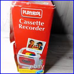Playskool Cassette Recorder 1995 New In Opened Box Rare Retro Vintage Toy Playskool Cassette Recorder 1995 New In Opened Box Rare Retro Vintage Toy