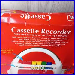 Playskool Cassette Recorder 1995 New In Opened Box Rare Retro Vintage Toy Playskool Cassette Recorder 1995 New In Opened Box Rare Retro Vintage Toy