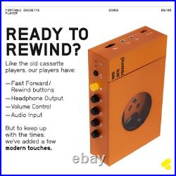 Portable Cassette Player Cassette Tape Recorder with Bluetooth Connection S