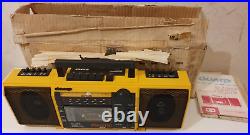 Portable Cassette Stereo Radio Tape Recorder Skif RM-211S Vintage Rare