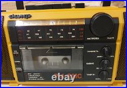 Portable Cassette Stereo Radio Tape Recorder Skif RM-211S Vintage Rare