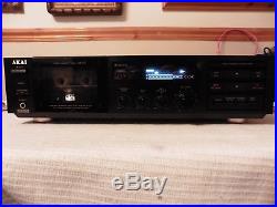 QUALITY Vintage 80s Akai GX-52 Cassette Tape deck Recorder SUPER GX HEAD JAPAN