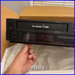 Quasar VH5665 Video Cassette Recorder Vintage NIB 1986 VCR