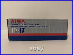 RARE AIWA TP-17 Compact Cassette Recorder Japan BRAND NEW VINTAGE RARE