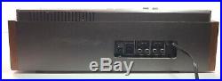 RARE Early Hitachi D-3500 Cassette Tape Player Recorder Wood 1975 VTG HiFi
