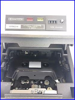 RARE! Early Hitachi D-3500 Cassette Tape Player Recorder Wood 1975 VTG HiFi