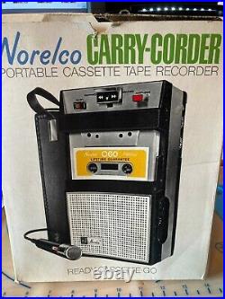 RARE NEW IN BOX Vintage Norelco Tape Cassette Recorder Carry-Corder 150 EL 3302