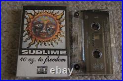 RARE SUBLIME 40 oz. To Freedom Cassette Tape Vintage 1992