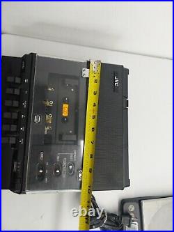 RARE VINTAGE JVC KD2 ANRS / Super ANRS Portable Stereo Cassette Recorder