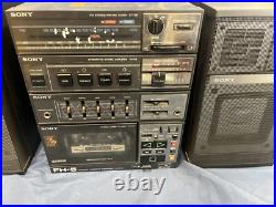 RARE VINTAGE SONY FH 5 CASSETTE RECORDER BOOMBOX, Tuner, Amplifier, Cassette
